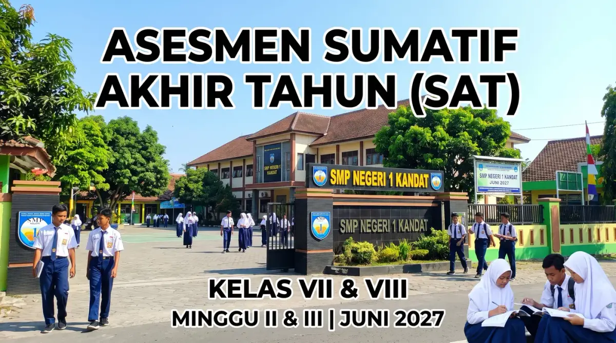 Penilaian Sumatif Akhir Tahun (PSAT) Kelas VII & VIII