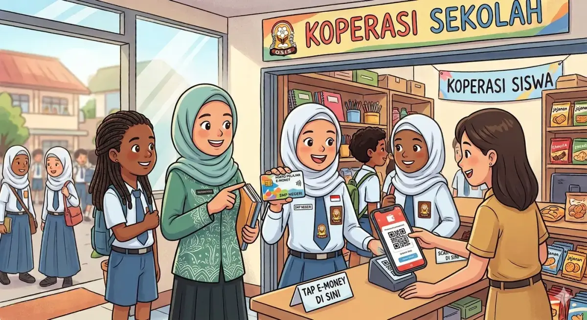 Rahasia Saldo E-Money : Mengapa Bilangan Bulat Adalah "Jantung" Transaksi Digitalmu di Sekolah!
