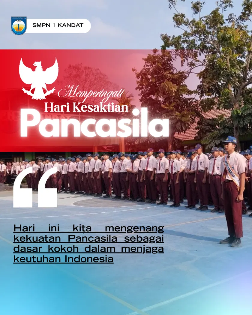 1 Oktober 2026 Upacara memperingati Hari Kesaktian Pancasila