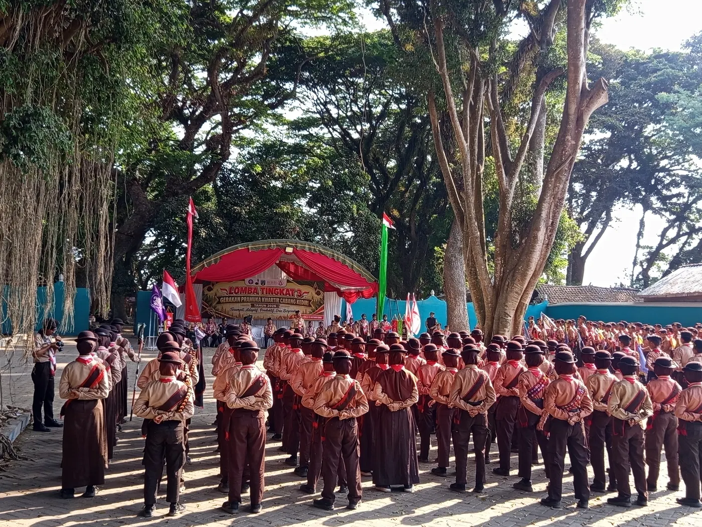 Penutupan LT 3 Kwarcab Kediri Regu Sakura Spensaka Sabet 2 juara Lomba