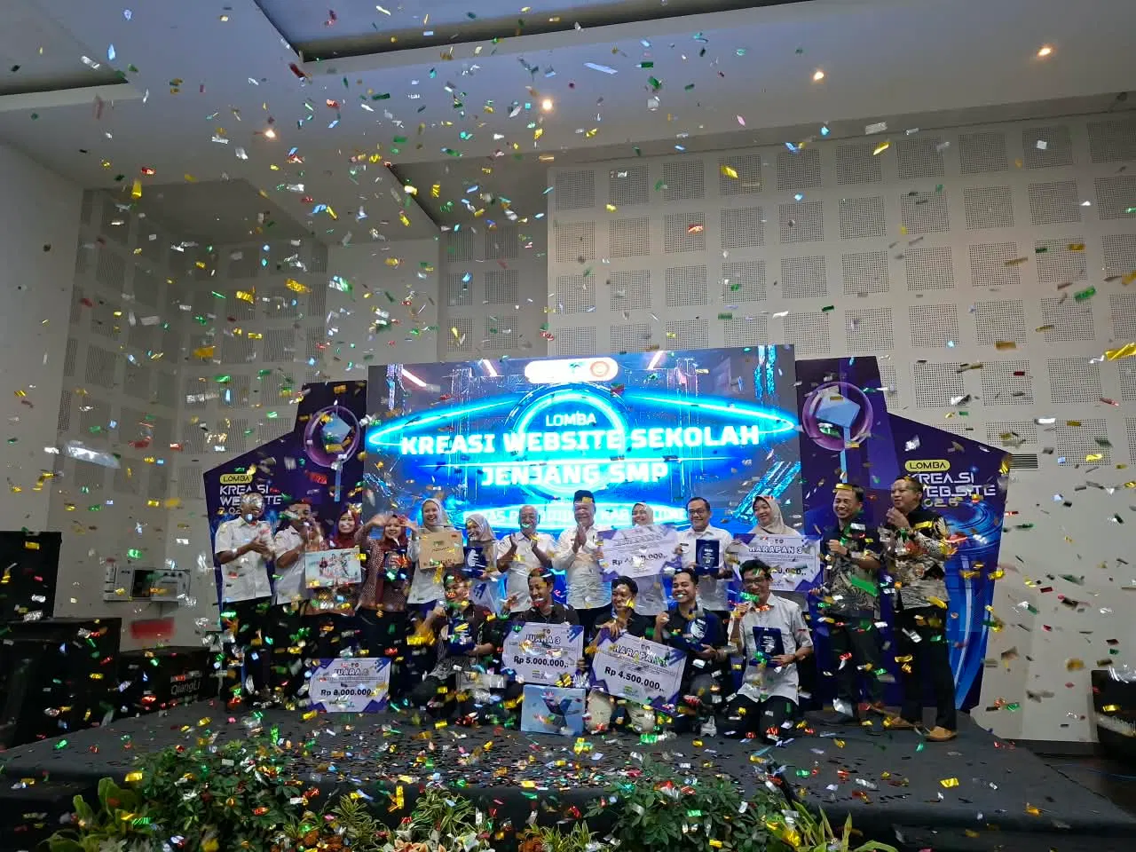 Melejit di Era Digital, SMPN 1 Kandat Sabet Juara Harapan 2 Lomba Website SMP se-Kabupaten Kediri Tahun 2026