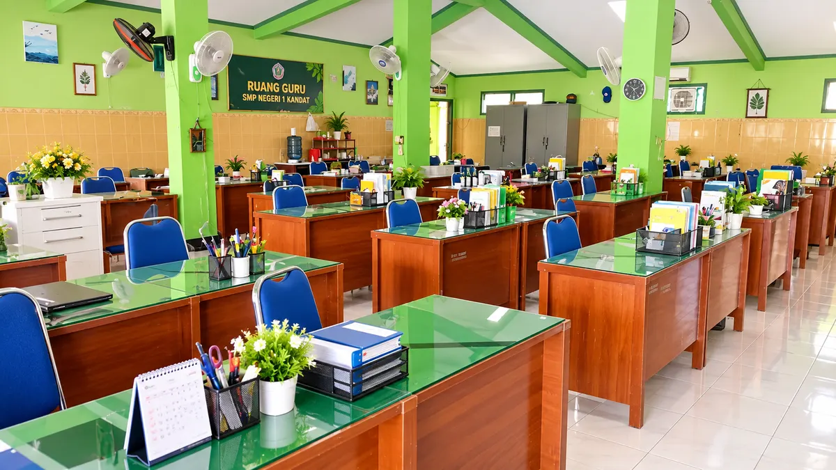 Kantor Tata Usaha Dan Ruang Guru