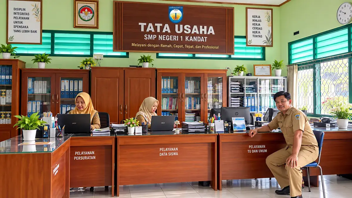 Kantor Tata Usaha Dan Ruang Guru